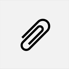 Obraz premium Attachment Icon. Clip Symbol. 