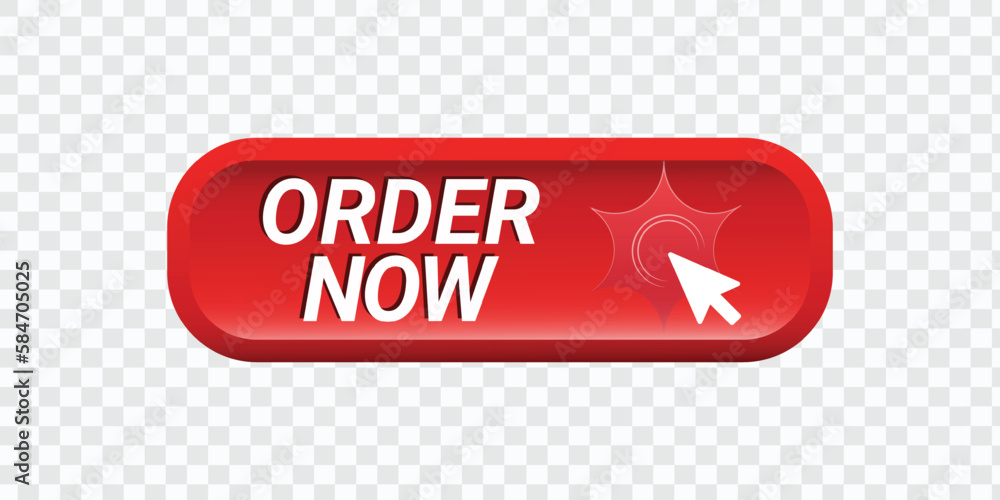 Poster effortless online shopping with our vibrant 'order now' button. perfect for web design and e-commerc