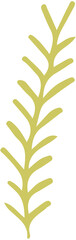 Green laurel wreath  icon