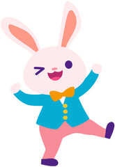 Easter rabbit icon