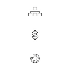 ui illustration mixed  technology, travel medical finance concept