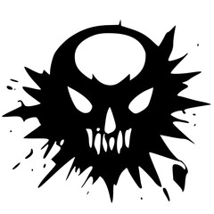 black and white of icon shape