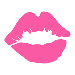Pink Beautiful Lips