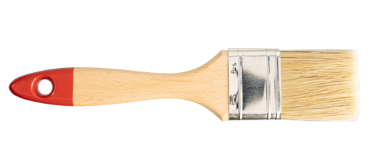 New paint brush isolated