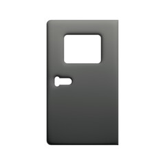grey door icon