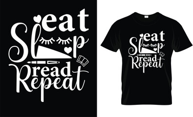 Eat Sleep Beer Repeat. Typography Vector graphic for t-shirt. Vector Poster, typographic quote, or t-shirt.