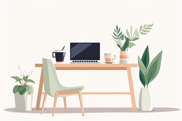 Designing your office with plants, Generative AI
