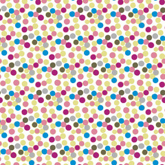 Colorful Confetti Dots, Ditzy Print, Speckles, Multi-colored, Basic, Quilt Basic, Texture, Transparent Background, Overlay, Repeating Pattern Tile