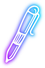 Collection of business neon