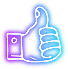 Collection of business neon