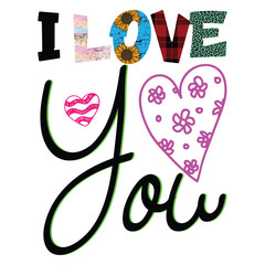 Fototapeta premium Heart Sublimation Design
