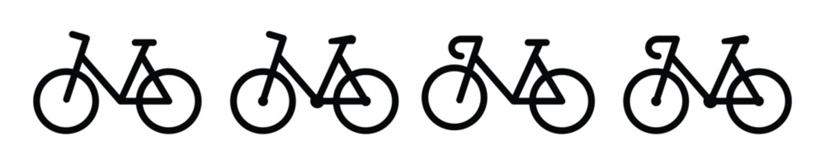 Electric Bicycle icon. Bicycle icon, vector illustration