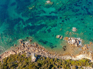 Fototapeta na wymiar Capo Ceraso nature, Sardinia, Italy