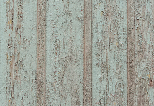 Old wood texture background. Vintage aged wooden surface. Natural rustic scratched shabby planks. Distressed grunge painted boards. © taylon