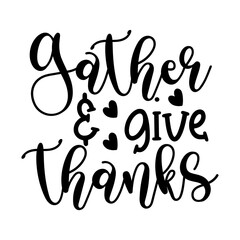 Gather & Give Thanks