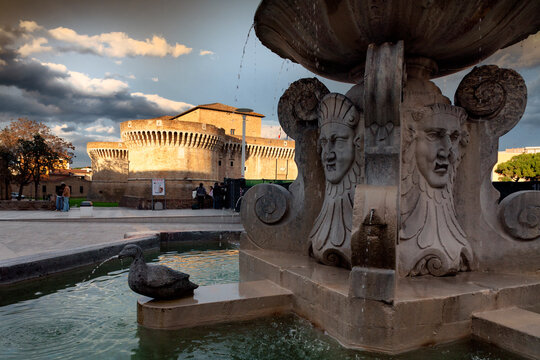  SENIGALLIA ROCCA E FONTANA DEI DUCHI DELLA ROVERE 