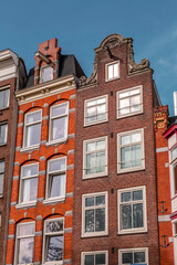 Street view and generic architecture in Amsterdam