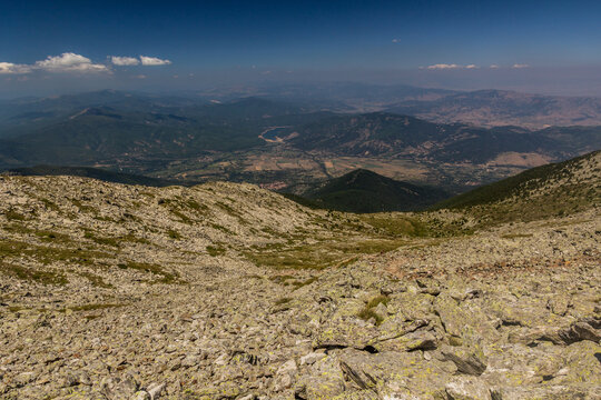 View from Pelister mountain, North Macedonia