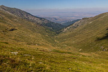 Crvena Reka river valley in Pelister national park, North Macedonia