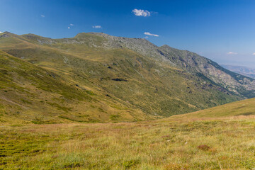 Fototapeta na wymiar Landscape of Pelister mountains, North Macedonia