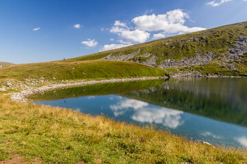 Golemo Ezero lake in Pelister national park, North Macedonia