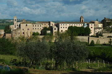 Fototapeta na wymiar Cossignano, Ascoli Piceno. 
