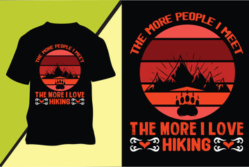 Camping T-shirt Design
