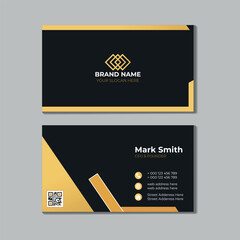 Modern corporate professional business card