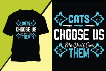 Cat T-shirt Design