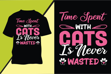 Cat T-shirt Design