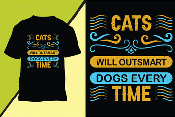 Cat T-shirt Design