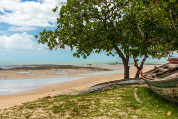 Fototapeta na wymiar Corumbau extractive reserve beach