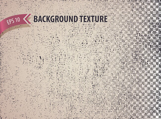 Grungy overlay texture burlap pocket imitation. Urban backdrop for site, web design, banner, poster. Vector background.