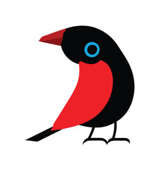 bird on a branch of tree