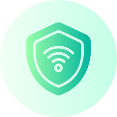 protection gradient icon