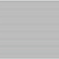 Stripes. Abstract geometric horizontal lines in black color isolated on white. Vector