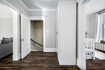 Renovated apartment in old house luxury style furnished and staged