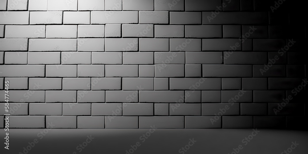 Aufkleber a mysterious grey wall with intricate details and a white w logo subtly imprinted in the center was 