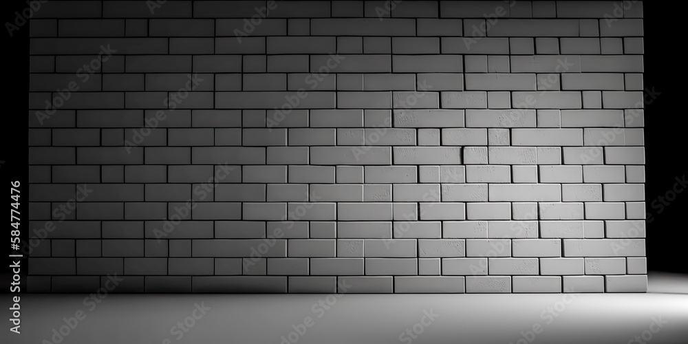 Aufkleber a mysterious grey wall with intricate details and a white w logo subtly imprinted in the center was 