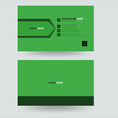 Creative and Clean Business Card Template, minimalist business card print template