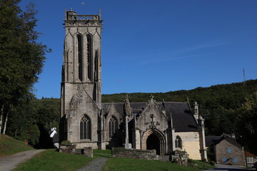 Fototapeta na wymiar Chapelle Saint-Herbot, Finistère, Bretagne