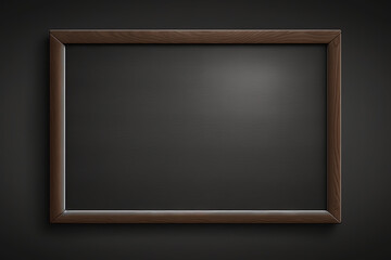 bulletin board on black background