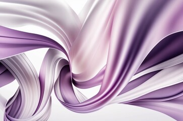 Abstract Silk Background Lilac and White