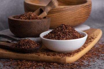 Rooibos tea. Healthy traditional organic tea. Africa tea.