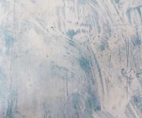 Abstrakcyjne, niebiesko białe tło malowane pędzlem