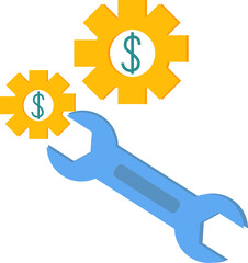 a symbol of a pliers tool to repair an object
