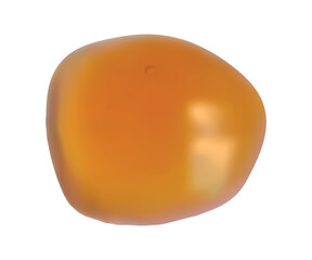 Oil drops in the style of realism.