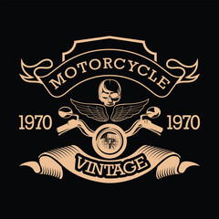 Motorcycle vintage t shirt