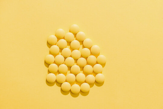 Yellow pills.