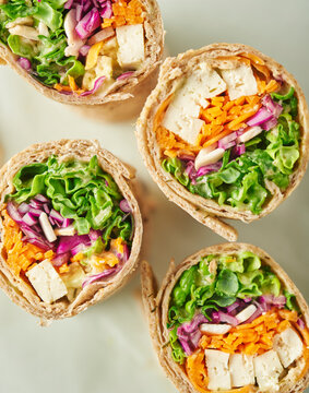 Vegetarian wraps